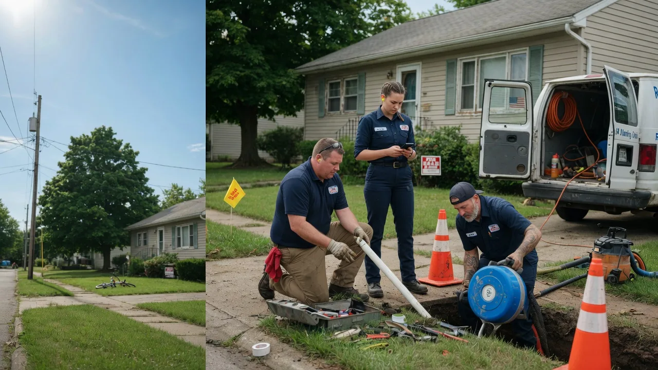 Sewer Line Repair in Beach City, OH near me